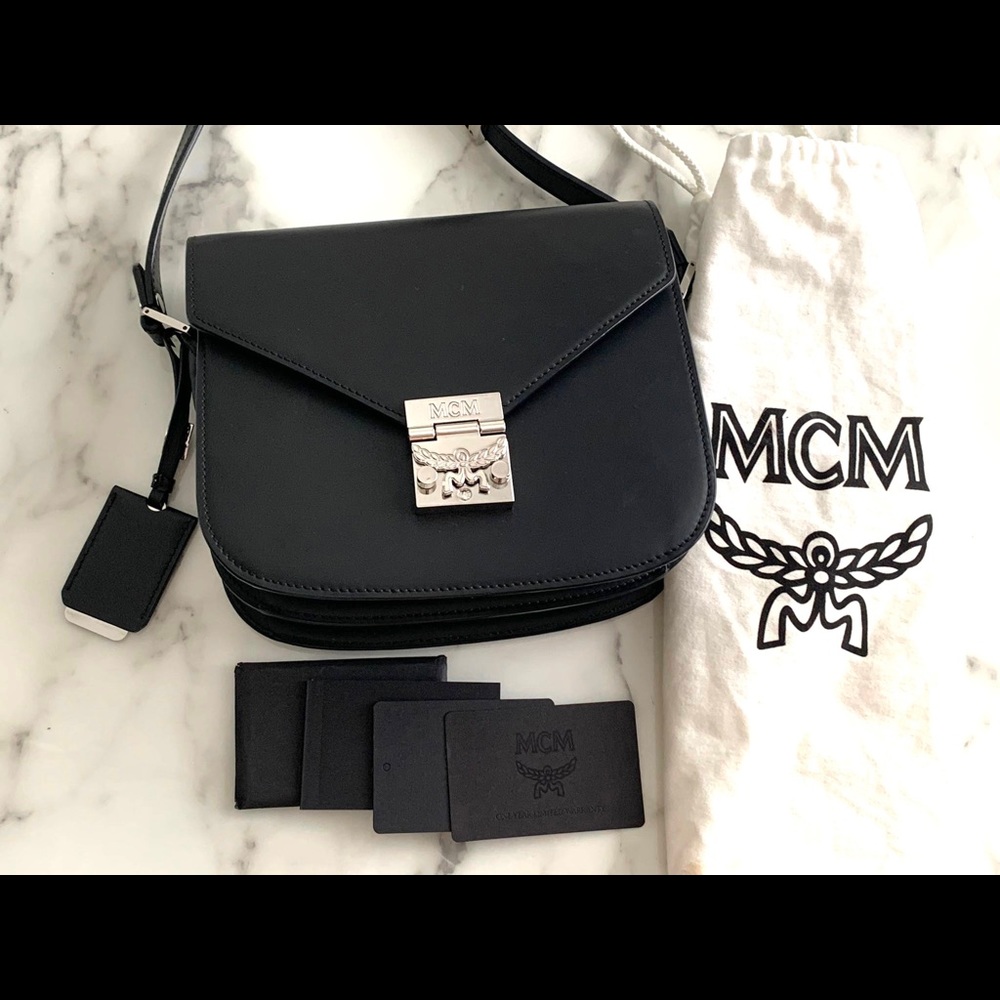 Black MCM box bag - Picture 5 of 5